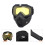 Motorcycle Shark Helmet Goggles Retro Windproof Open Face 7