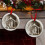 White Acrylic Nativity Ornaments 3 inch 12-pack 4