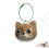Pet Hair Keepsake Locket Keychain Clear PVC 1pc 3