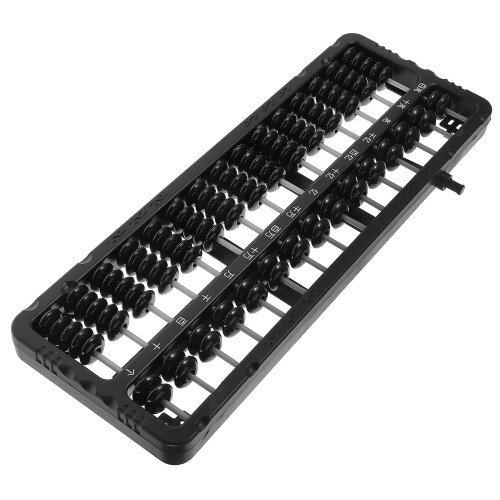 Plastic Soroban Abacus 15-Column Counting Tool