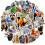 Cartoon Animal Stickers Pack 50 Pieces 1