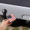 Tow Hitch Cover Red Rubber Weather Resistant 1 Pack 8