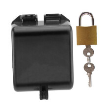 Koolsoo Outdoor Faucet Lock Cover Black