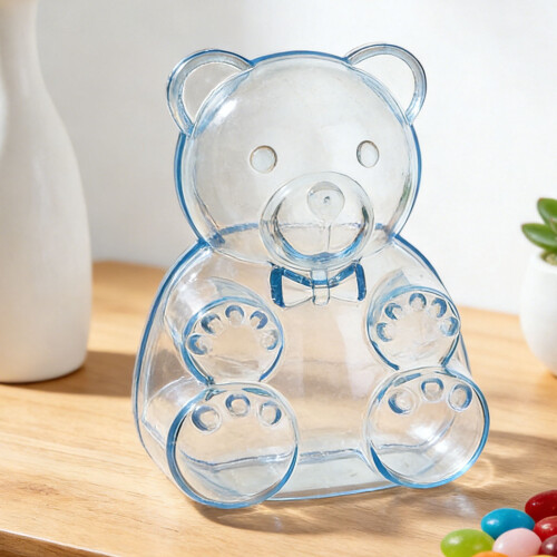 Bear Candy Container Clear Plastic Gift Box 12-Piece 2