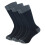 Men's Wool Thermal Socks Dri-Tech Breathable Crew 3 Pairs 1
