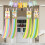 Easter Windsock Flags 4-Pack Bunny and Gnome Design 3