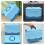 MUSEYA storage containers with lids large capacity plastic 6