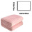 Fleece Blanket Pink 27.5539.37 In Cozy Soft Bedding Decor 6