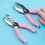 Metal handheld paper punch round hole 6 mm 6