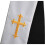 Religious Stole Embroidered Cross Pattern Adult Double Size 5