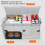 Car Trunk Organizer with Lid Gray Foldable Waterproof 6