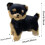 Yorkshire Terrier plush toy realistic soft stuffed animal 3
