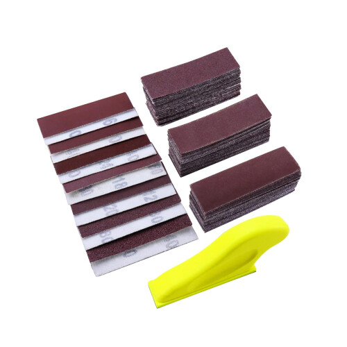 Hand Sander Kit Micro Sander Block Mini Detail Finger 121 2