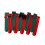 Toddler Knee-High Cotton Socks Crew Style 8