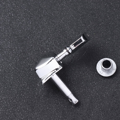 Guitar Tuning Pegs Vintage Style Silver 6Pcs 2