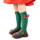 Toddler Knee-High Cotton Socks Crew Style 2