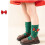 Toddler Knee-High Cotton Socks Crew Style 3