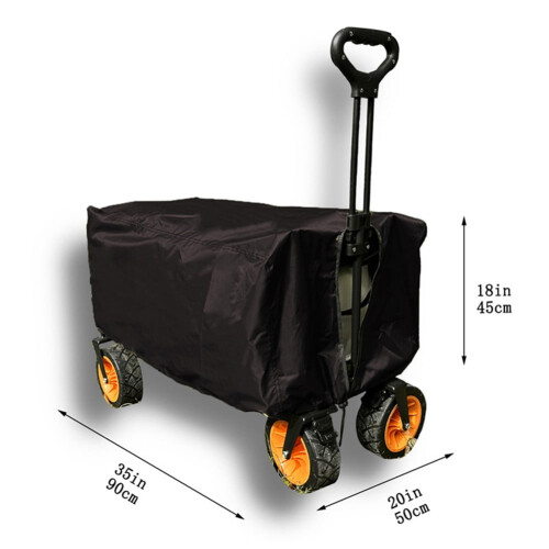 Camping Cart Rain Cover Blue Easy to Clean 2