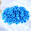 Ink Cups for Tattooing Blue Round 100 pcs 4