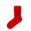 Toddler Knee-High Cotton Socks Red Size 2 Years 1