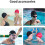 Swimming Cap Unisex Fabric 2 Pieces 7