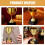 Golden Plastic Thanksgiving Trophy Award 2 pcs 8