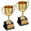Golden Plastic Thanksgiving Trophy Award 2 pcs 6