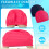 Swimming Cap Unisex Fabric 2 Pieces 3