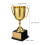 Golden Plastic Thanksgiving Trophy Award 2 pcs 2