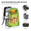 Wildlife Ranger Pattern Transparent Backpack Lightweight 2