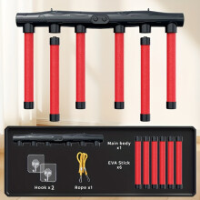 (Black) Quick Reaction Training Stick, Fast Hand-Eye Coordination Grabber