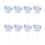 Elephant Cake Toppers 48 Pieces 1