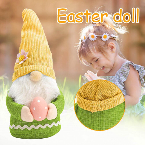 Easter Bunny Gnome Plush Decor 2-Pack 2