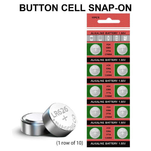 Watch Battery AG4/377/LR626 Button Cell 1 Pack 2