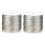 Craft String Silver Cloth Set for Christmas Tree Ornaments 4