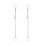 Pearl Earrings with Anti-Loss Hooks for iPhone 1/2/3/Pro 1