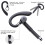 V4.2 Headset with 2 HD Mics Hands-Free Wireless Earpiece 3