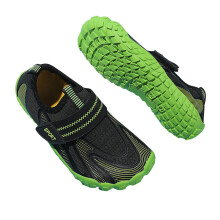 Kids Water Shoes Black Wide Toe Box Quick-Dry