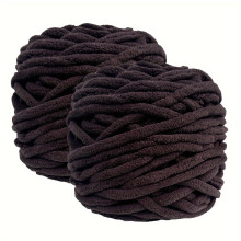 Chenille Yarn Balls Soft Thick Fluffy 100g 2 Pack