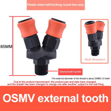 Plastic Quick Coupling Pneumatic Fitting Male/Female SMV