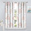 Boho Rainbow Curtains 84x84in Pink Blue Polka Dot 8