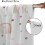 Boho Rainbow Curtains 84x84in Pink Blue Polka Dot 6
