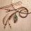 Jewellery Making Kit Light Coffee Plush Leather Cord 1 Roll 2