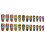 Acrylic Press-On Nails Glossy Full Cover 24 Pieces 7
