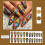 Acrylic Press-On Nails Glossy Full Cover 24 Pieces 4