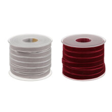 Velvet Ribbon 10 mm 20 Yard Vintage Gift Wrapping