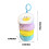 Cute Caterpillar Worm Keychain Plush Ring Accessory 2