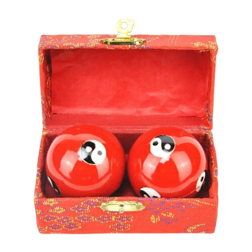 Baoding Balls with Storage Box 2 Pcs 1