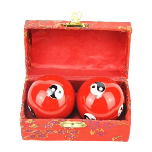 Baoding Balls with Storage Box 2 Pcs 2