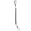 Anti-lost Rope with Keyring Carabiner 1M 3